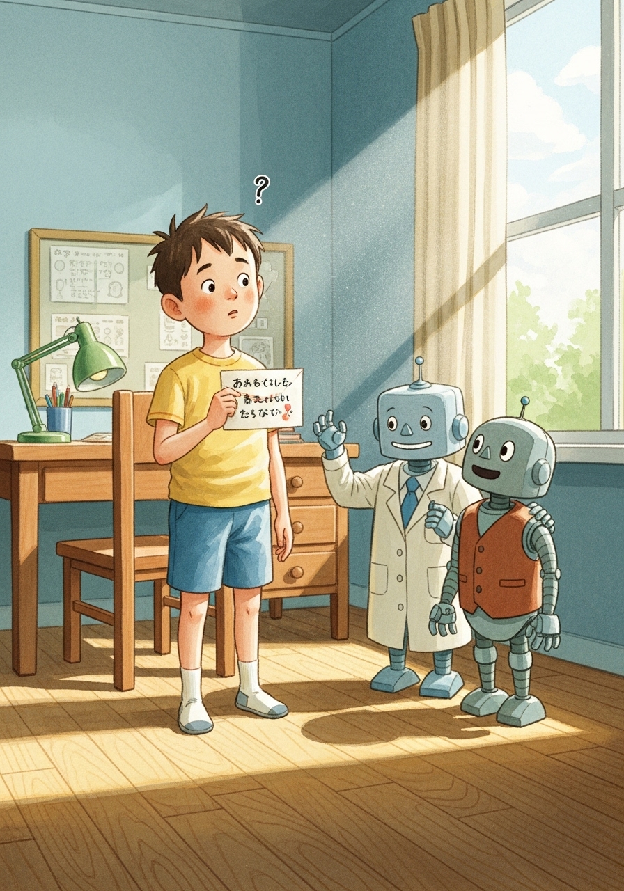 ことばのまほうつかいAIロボット 表紙